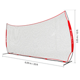 PORTAGOL Elite Backstop Barrier Net - Large (6m)